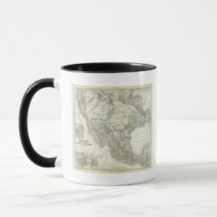 Mexico, Texas, Californien, C America Mug