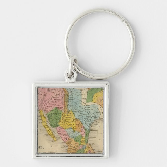 Mexico, Texas Key Ring (Front)