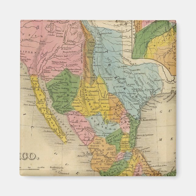 Mexico, Texas Magnet (Front)