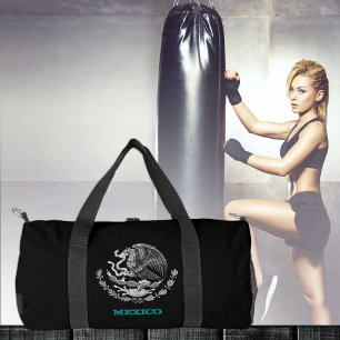 Mexico travel bag, Mexican coat of arms / flag Duffle Bag
