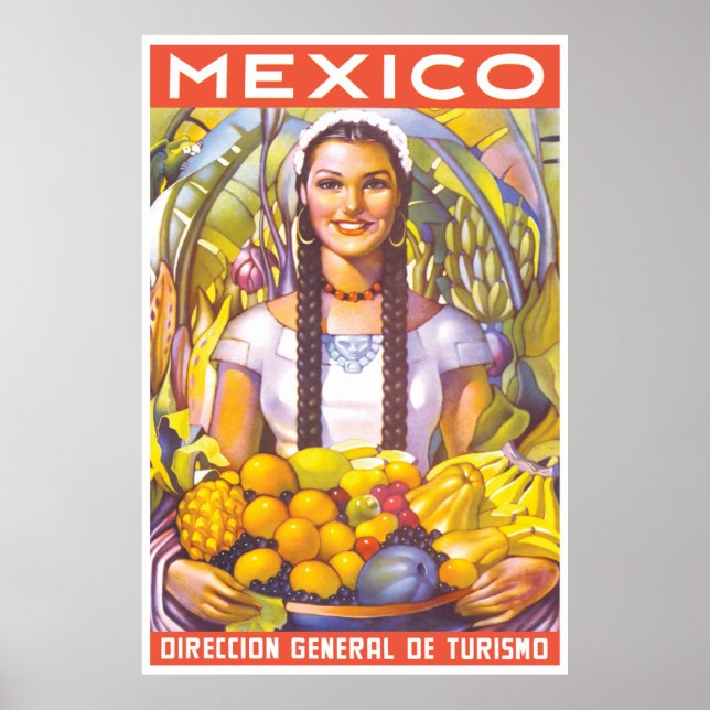 Mexico Travel Poster 2 (Front)