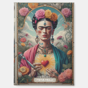 Mexico Travel Vintage Sugar Skull and Frida Kahlo  Magnet