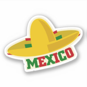 Mexico Travel Vinyl Sticker