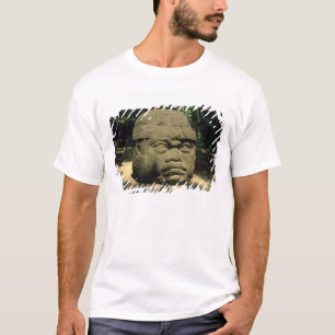 Mexico, Villahermosa, giant Olmec head, La Venta T-Shirt