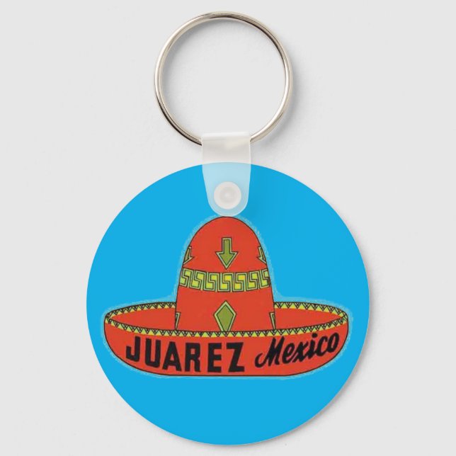 MEXICO Vintage Keychain (Front)