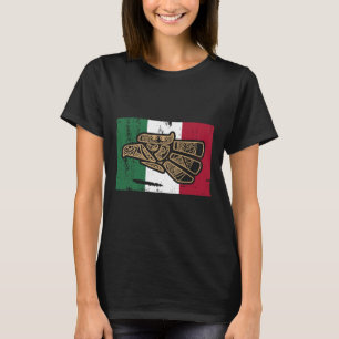 Mexico Vintage Mexican Flag Pride Hecho En Mexico T-Shirt