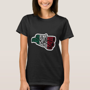 Mexico Vintage Mexican Flag Pride Hecho En Mexico T-Shirt