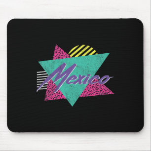 Mexico Vintage Retro 80s 90s Vacation Travel Gift  Mouse Pad