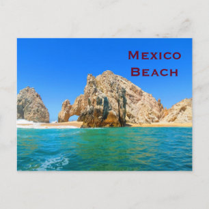 Mexico Vintage Tourism Travel Add Postcard