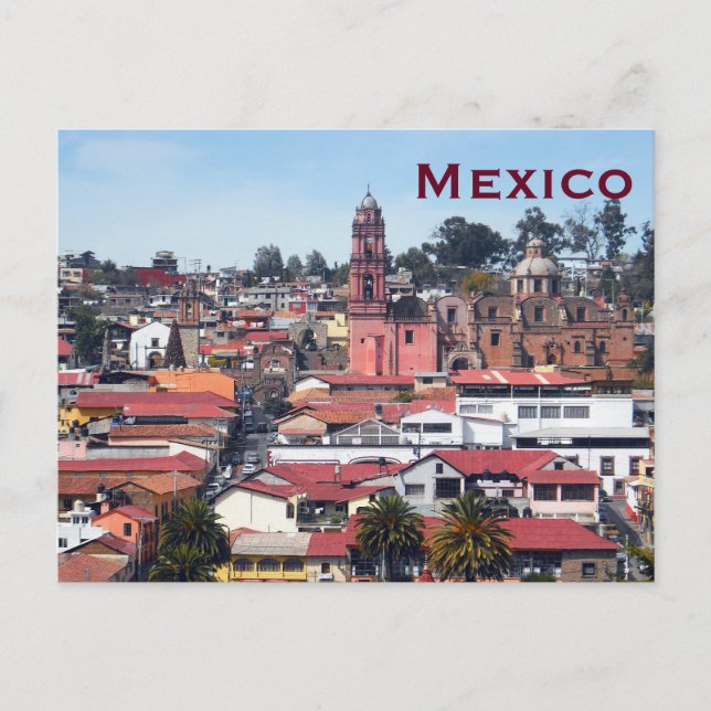 Mexico Vintage Tourism Travel Add Postcard (Front)
