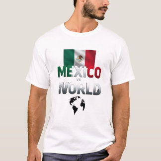 Mexico vs World Bold Design T-Shirt