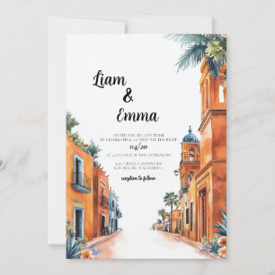 Mexico Wedding Destination Invitation