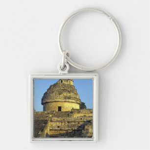Mexico, Yucatan. Caracol: astronomical Key Ring