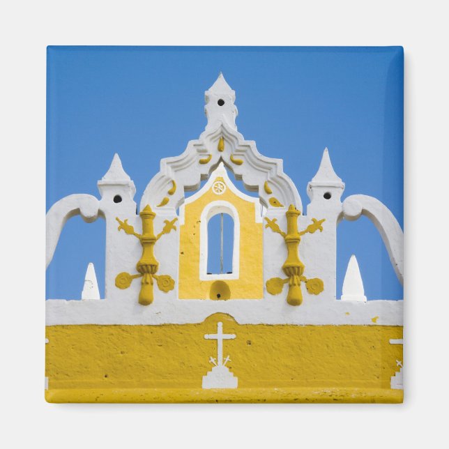 Mexico, Yucatan, Izamal. The Franciscan Convent 3 Magnet (Front)