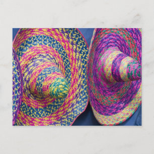 Mexico, Yucatan, Merida, traditional woven Postcard