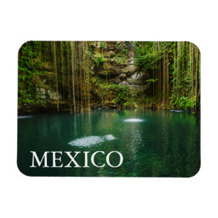 Mexico, Yucatan, Scenic Lake Magnet