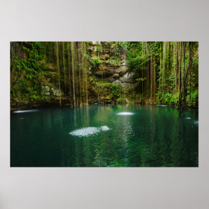 Mexico, Yucatan, Scenic Lake Poster