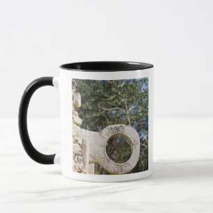Mexico, Yucatan, Uxmal. Uxmal, a large Mug