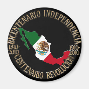 Mexico's Bicentennial & Centennial Celebration Magnet