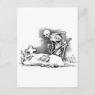 Mexico's "Day of the Dead" circa 1949 Postcard