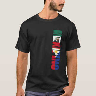 Mexipino Mexican Filipino American Heritage Vertic T-Shirt