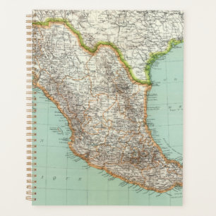 Mexique - Map of Mexico Planner