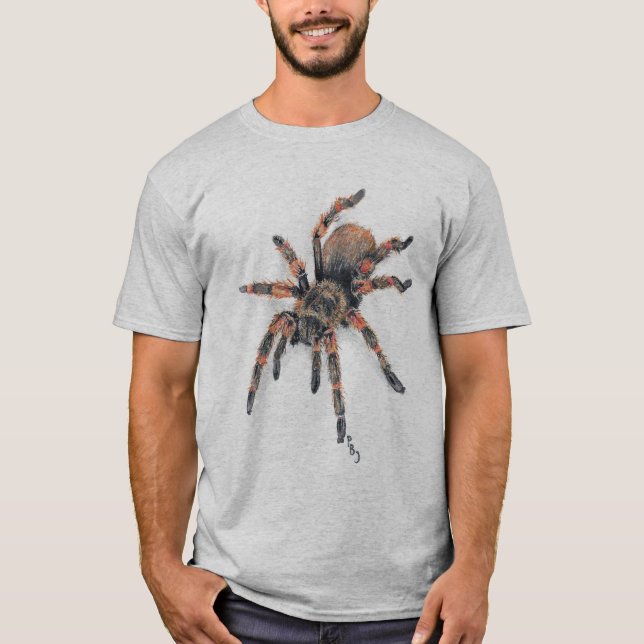 MexRedKnee Tarantula T T-Shirt (Front)