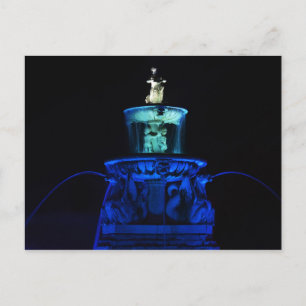 Meyer Circle Sea Horse Fountain, Kansas City Postcard