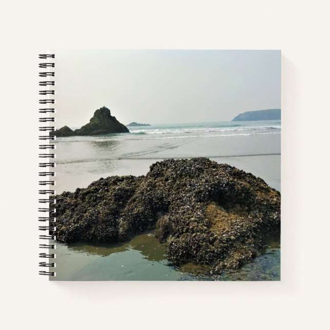 Meyers Beach North, Gold Beach, Oregon Notebook (Front)