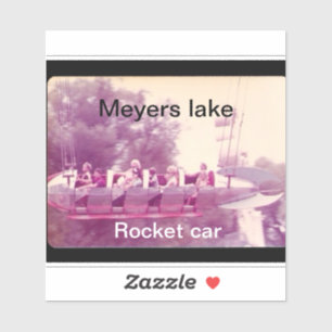 Meyers lake rocket car vintage amusement park