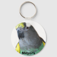 Meyers Parrot Keychain