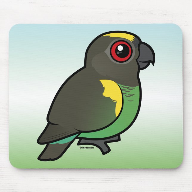 Meyer's Parrot Mouse Pad (Front)