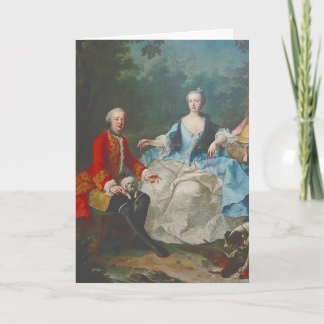 Meytens Counts Birthday Card (Front)