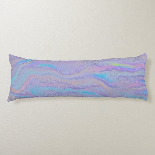 Mezmerizing Iridescent Stone Body Cushion (Front)