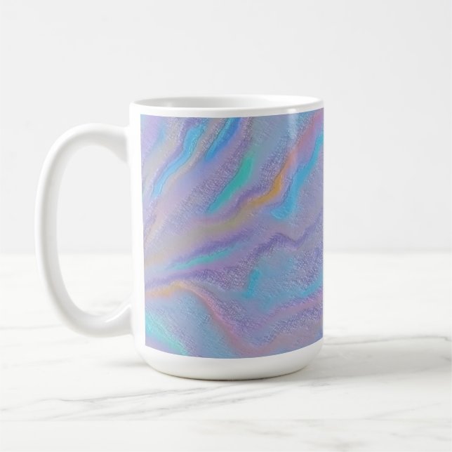 Mezmerizing Iridescent Stone Coffee Mug (Left)
