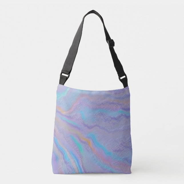 Mezmerizing Iridescent Stone Crossbody Bag (Front)