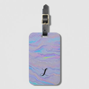 Mezmerizing Iridescent Stone Luggage Tag