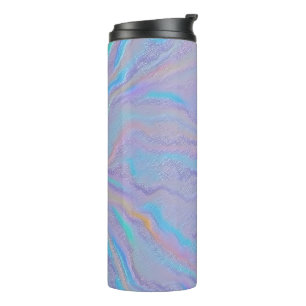 Mezmerizing Iridescent Stone Thermal Tumbler