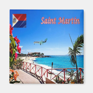 MF - Saint Martin - Panorama Magnet