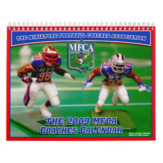 MFCA 2009 Miniature Football Calendar
