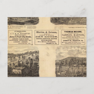 Mfg co, oil fields postcard
