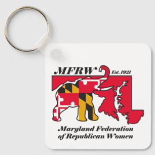 MFRW Square Keychain