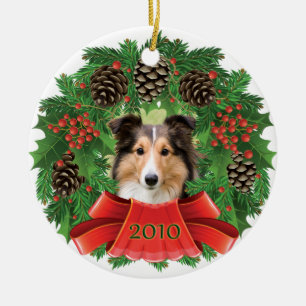 _MG_5775bChristmasWreath Ceramic Ornament