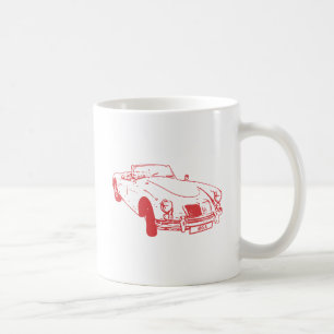 MG A Mug red