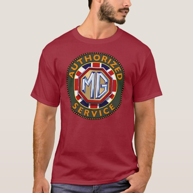 MG cars vintage sign T-Shirt (Front)