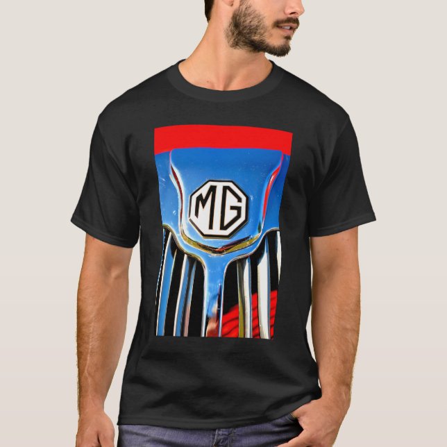 Mg Classic Sports Motor Car  T-Shirt (Front)