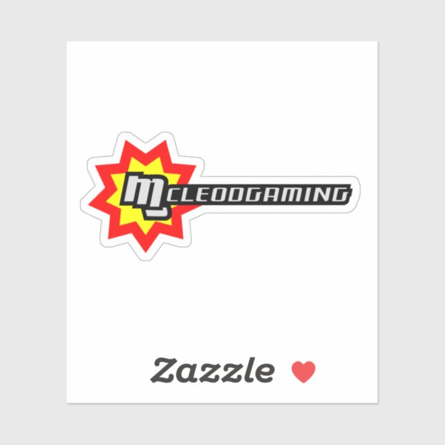 MG Logo Custom-Cut Sticker (Sheet)