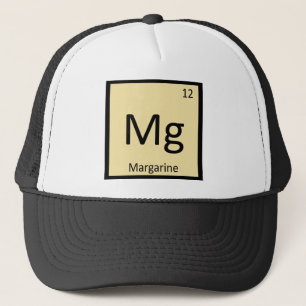 Mg - Margarine Chemistry Periodic Table Symbol Trucker Hat