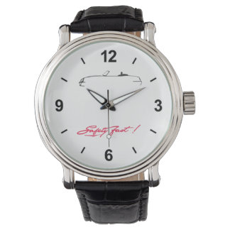 MG RV8 watch with leather