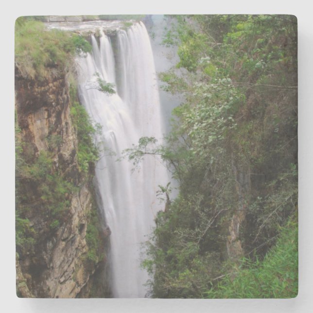 Mgawa Falls, Near Lusikisiki, Wild Coast Stone Coaster (Front)